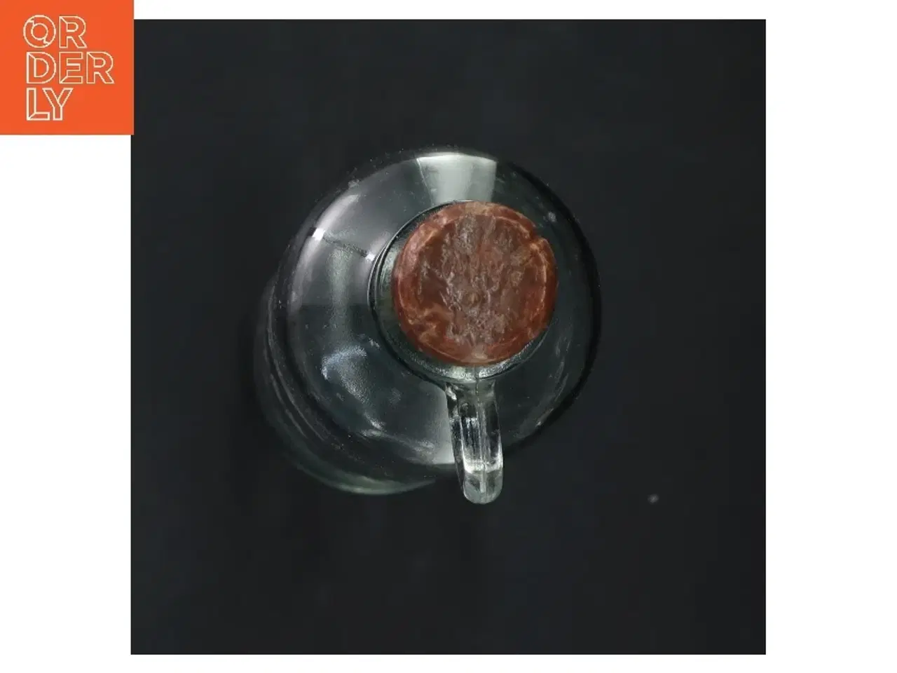 Billede 3 - Dekorativ glaskaraffel med korkprop (str. 33x8 cm)