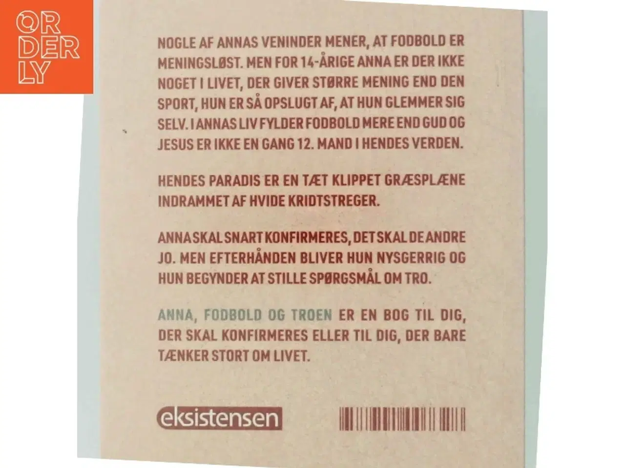Billede 3 - Anna, fodbold og troen : en historie om det, der ikke kan måles og vejes af Pauli Andersen (f. 1954-05-27) (Bog)