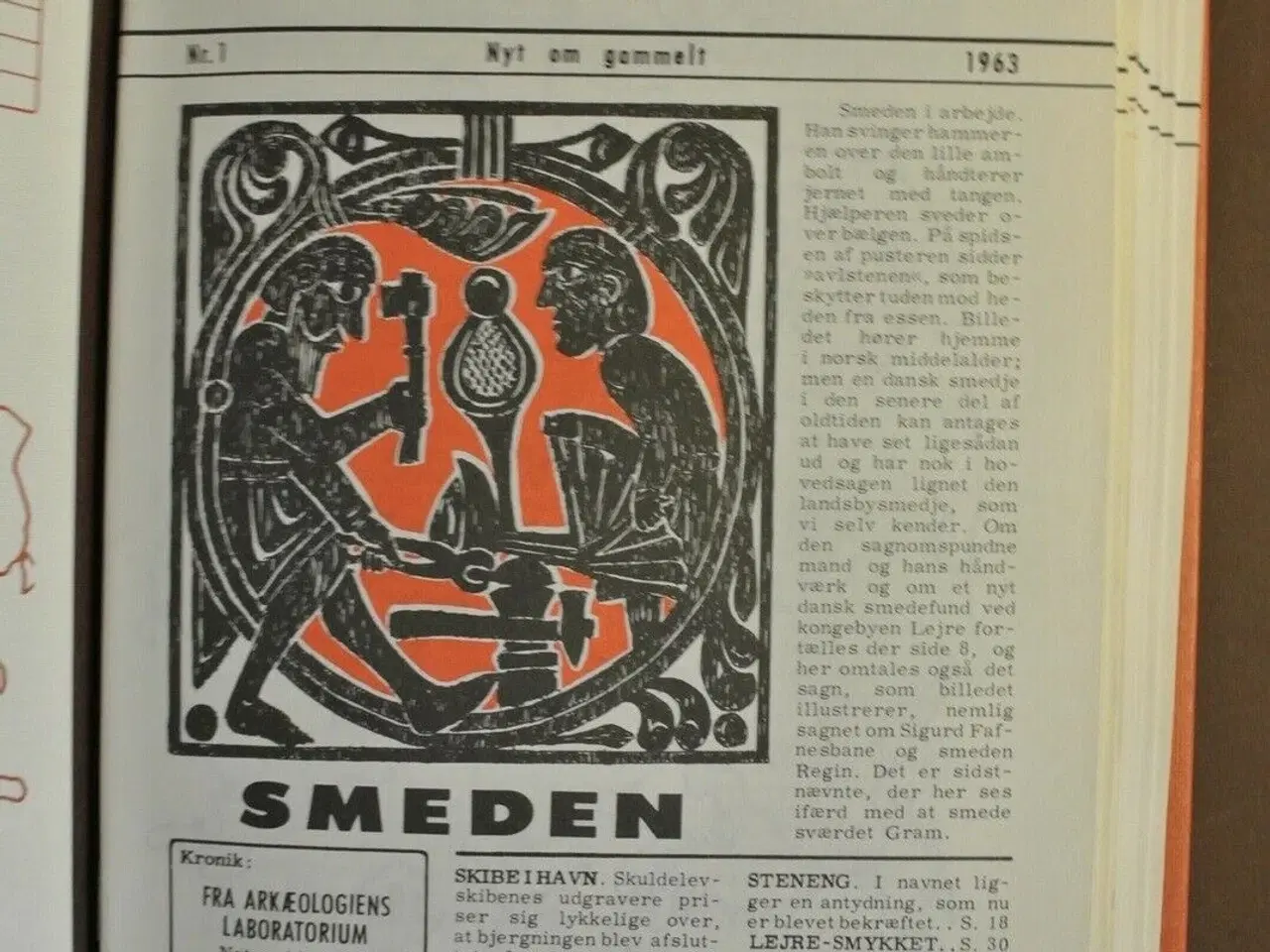 Billede 2 - skalk nr. 1-4 1963 og 1-6 1964 i samlemappe