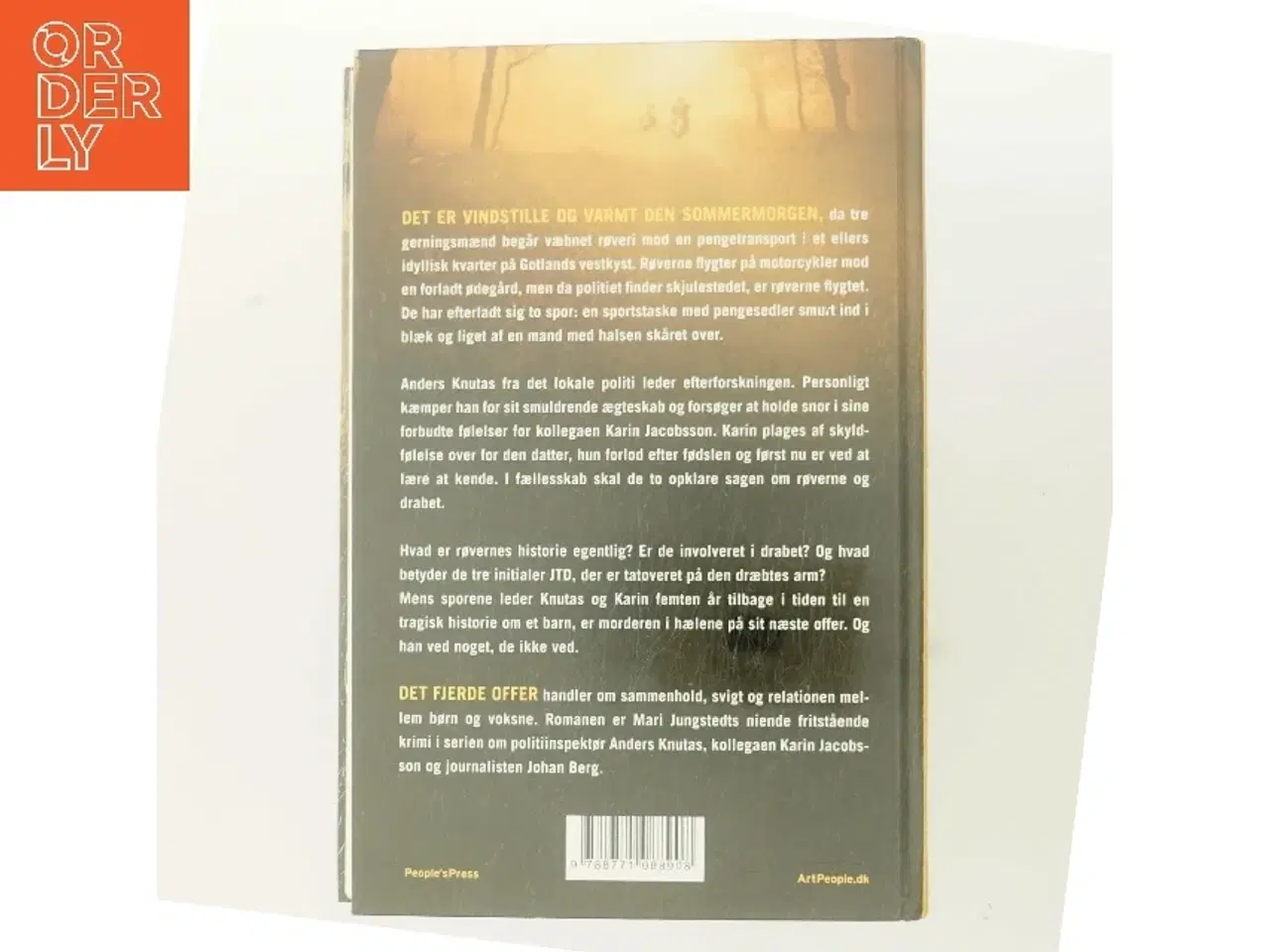 Billede 3 - Det fjerde offer : kriminalroman af Mari Jungstedt (Bog)