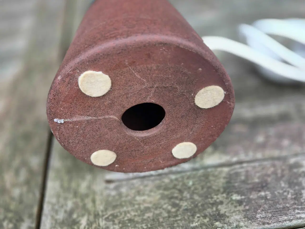 Billede 10 - Keramikbordlamper med smuk turkis glasur