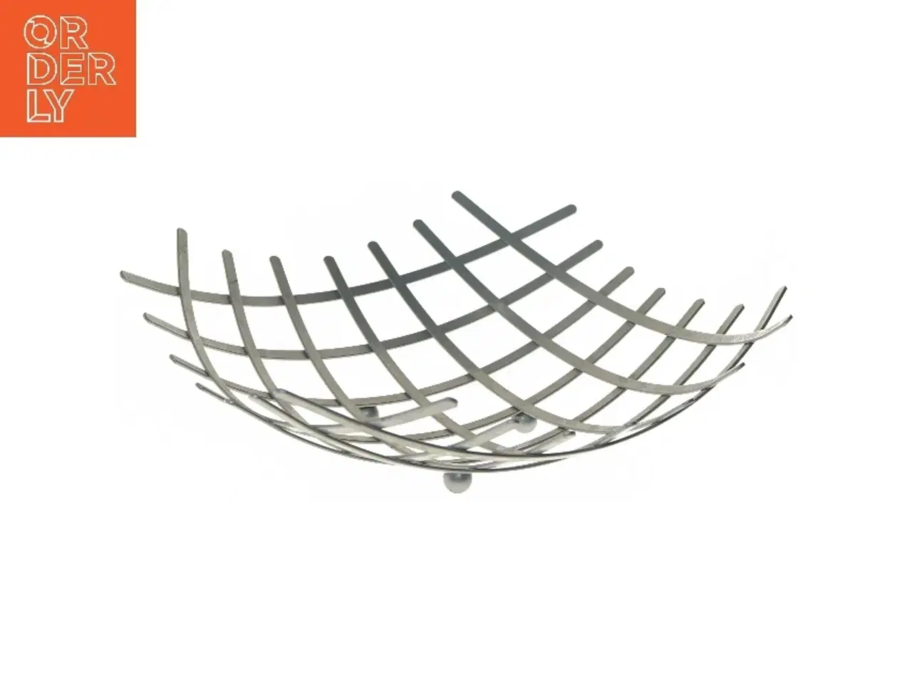 Billede 1 - Metal frugtskål (str. 36x36 cm)