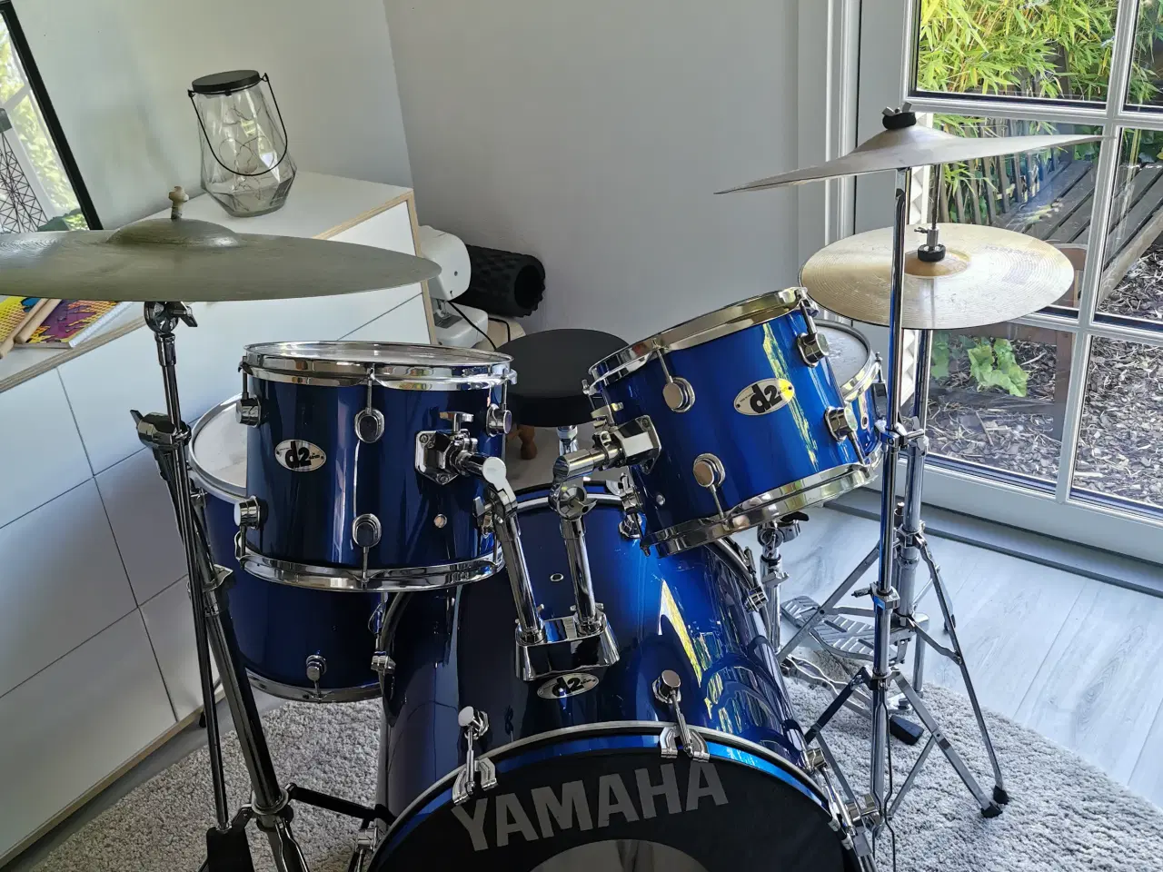 Billede 4 - Trommesæt komplet Yamaha D2drum + ny stol