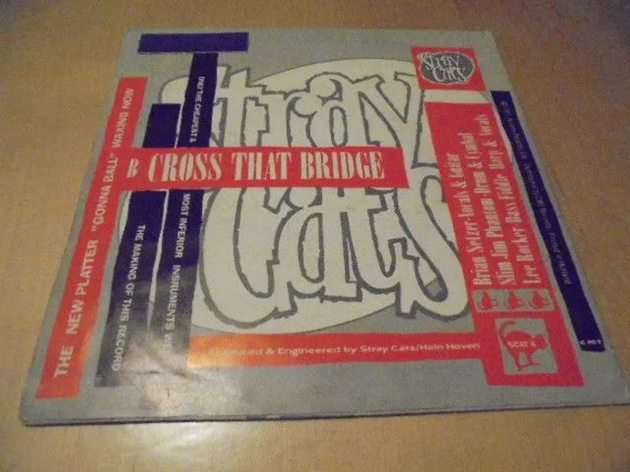Billede 1 - Single: Stray Cats - It's in the 45  