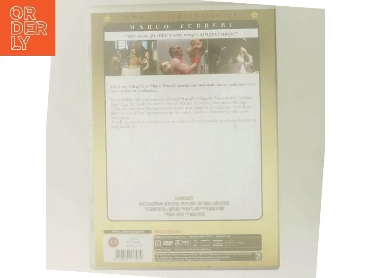 Billede 3 - Det Store Ædegilde med Marcello Mastroianni (DVD)