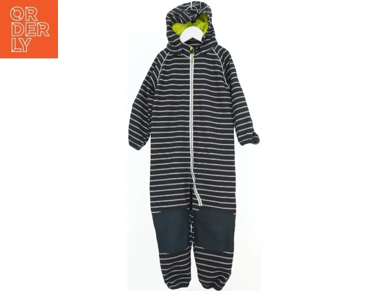 Billede 1 - Stribet flyverdragt med hætte fra Name It (str. 98)
