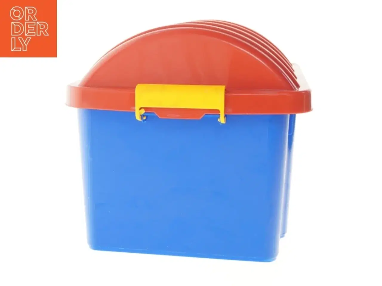 Billede 5 - Farverig opbevaringsboks (str. 38,5x29x31,5 cm)