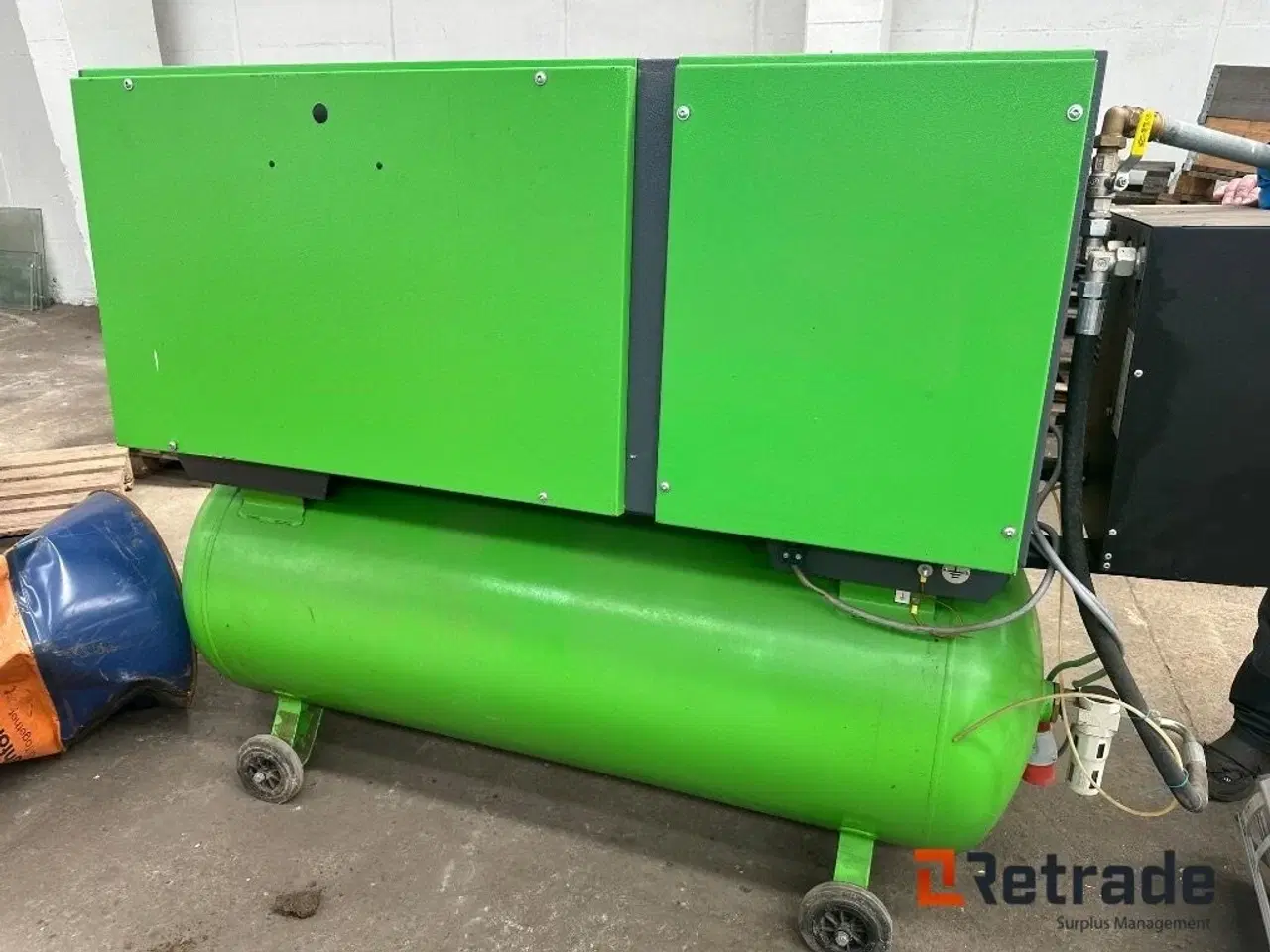 Billede 5 - - - - Skrue kompressor i kabinet