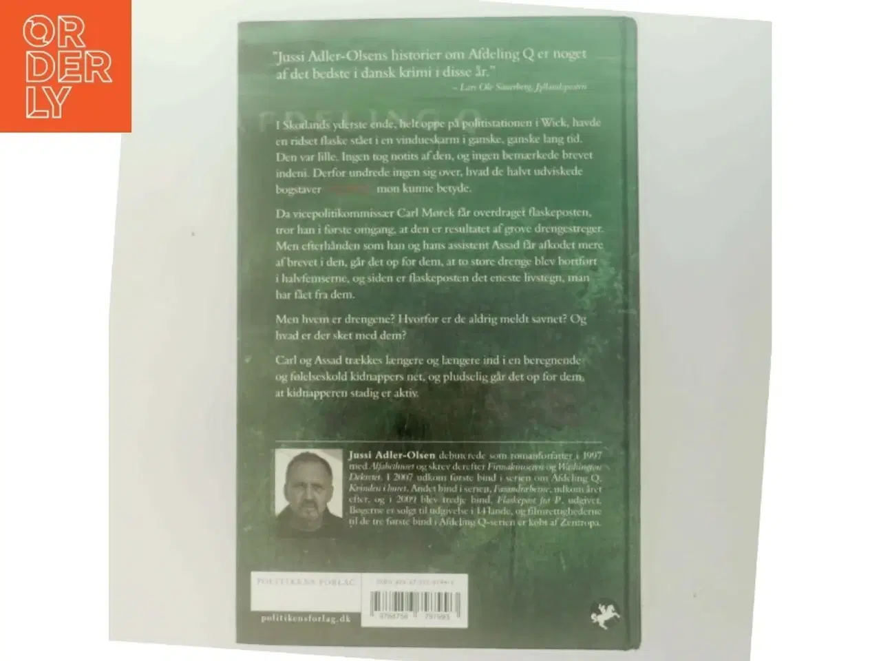 Billede 3 - Flaskepost fra P af Jussi Adler-Olsen (Bog)