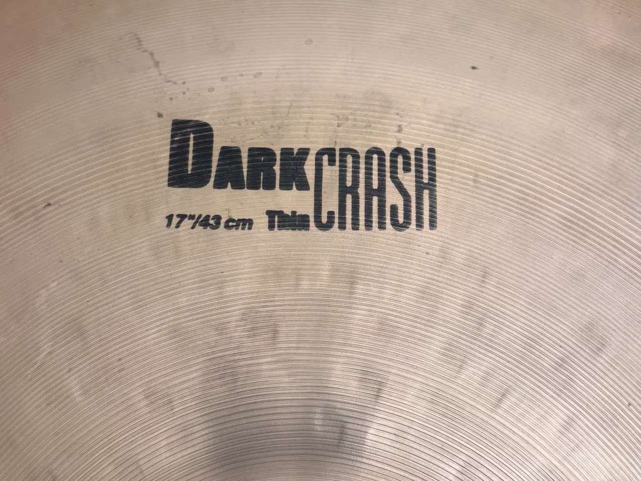 Billede 2 - SOLGT 17" bækken Zildjian K-Series Dark Thin Crash