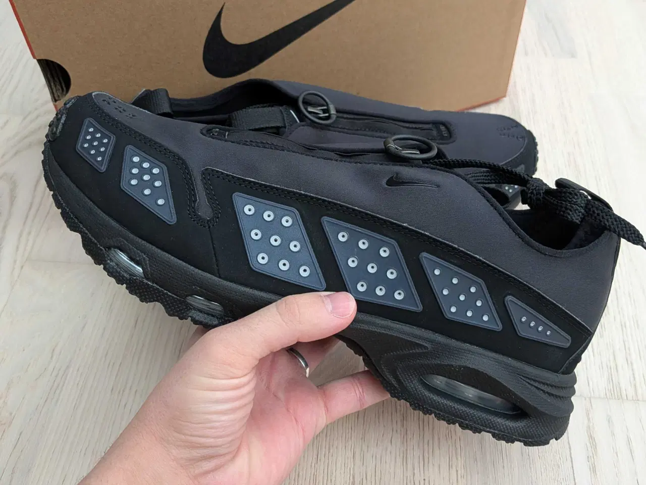 Billede 2 - Nike Air Max sunder black silver 