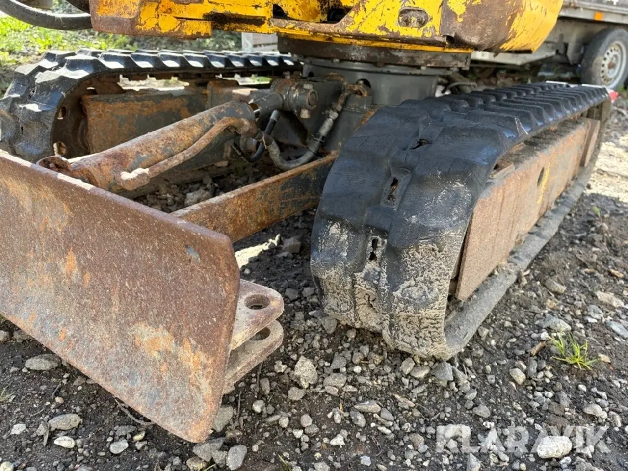 Billede 10 - Minigraver New Holland E9SR - hydraulisk udskydelig undervogn