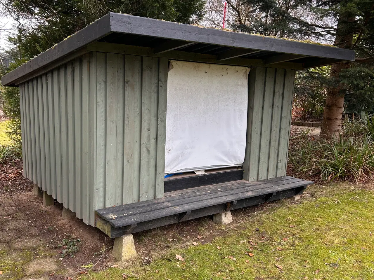 Billede 1 - Gratis hjemmelavet shelter