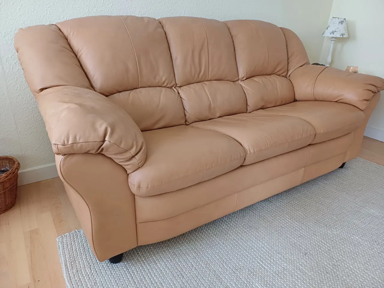 Billede 2 - Lædersofa