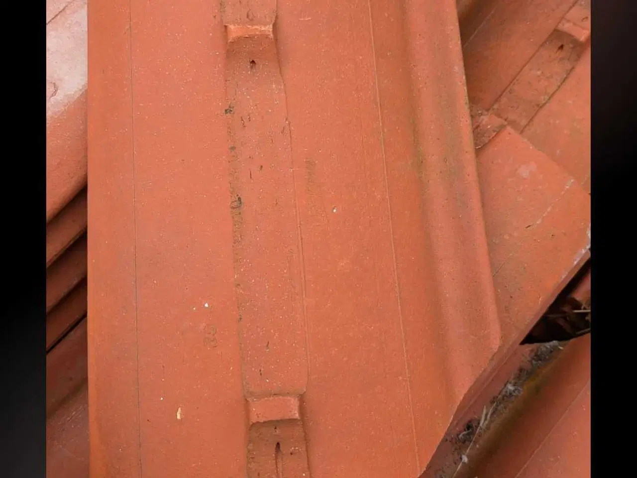 Billede 2 - Tegl tagsten rød model Gammel Dansk