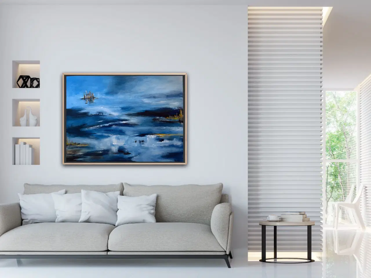 Billede 2 - 120x90 med ramme