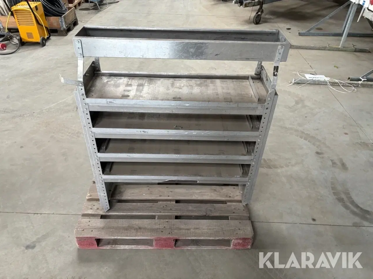 Billede 3 - Reol Finnerup System til kassevogn