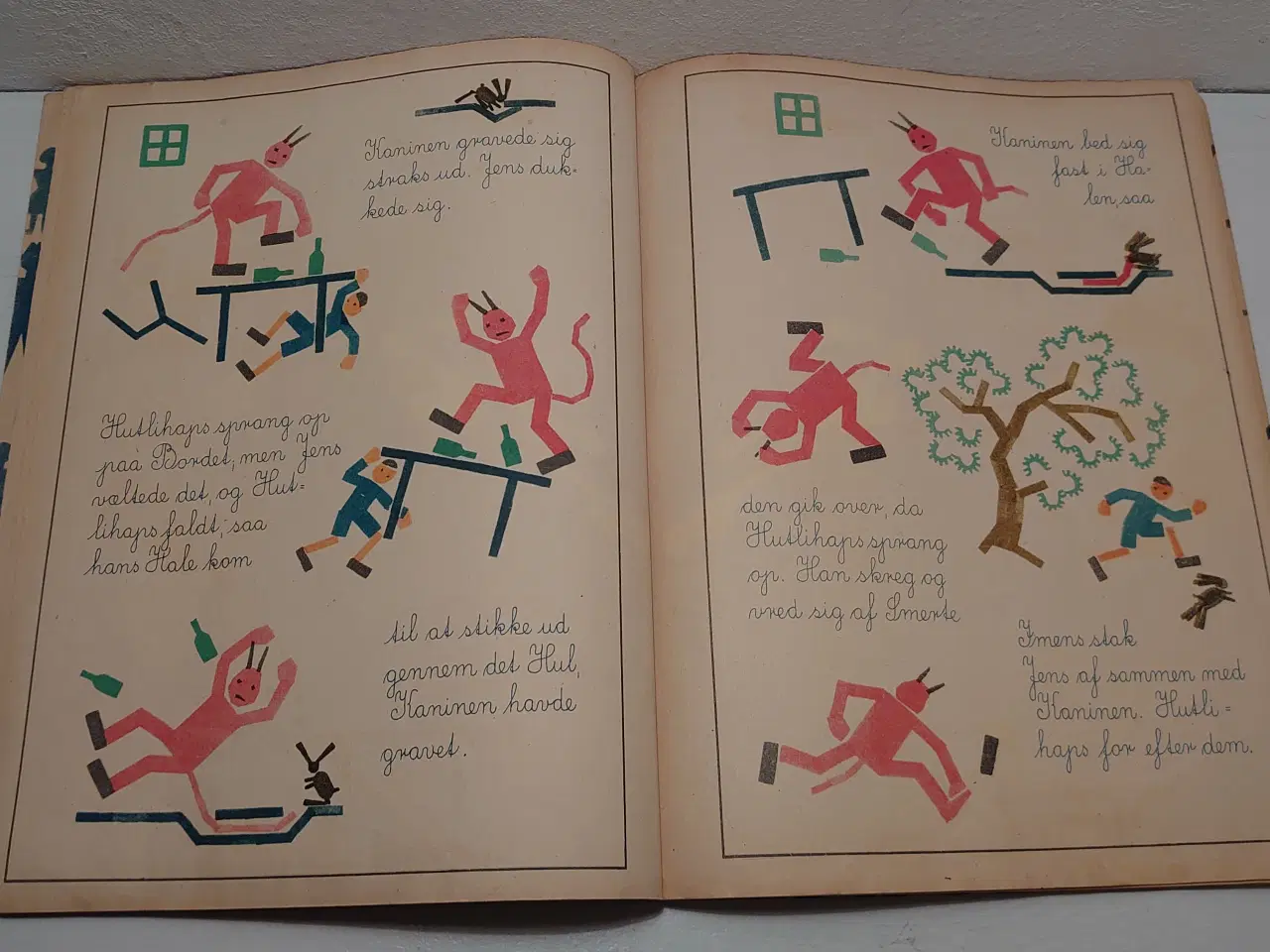 Billede 4 - Birkedal Nielsen:Jeg laver Kartoffeltryk. Før 1948