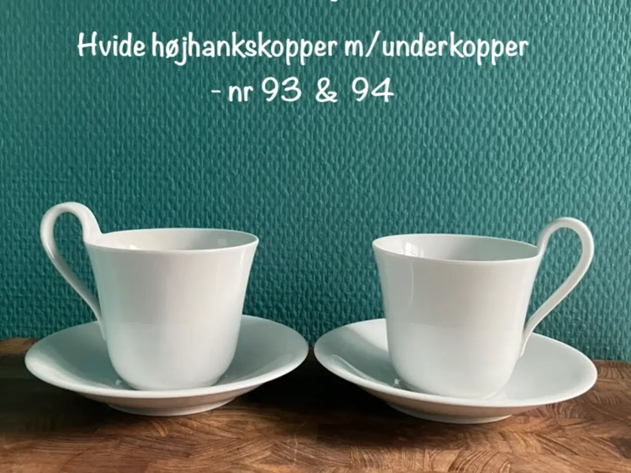 Billede 1 - Royal Copenhagen højhankskopper 