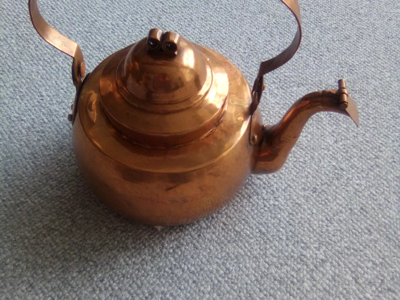 Billede 1 - antik kobberkedel