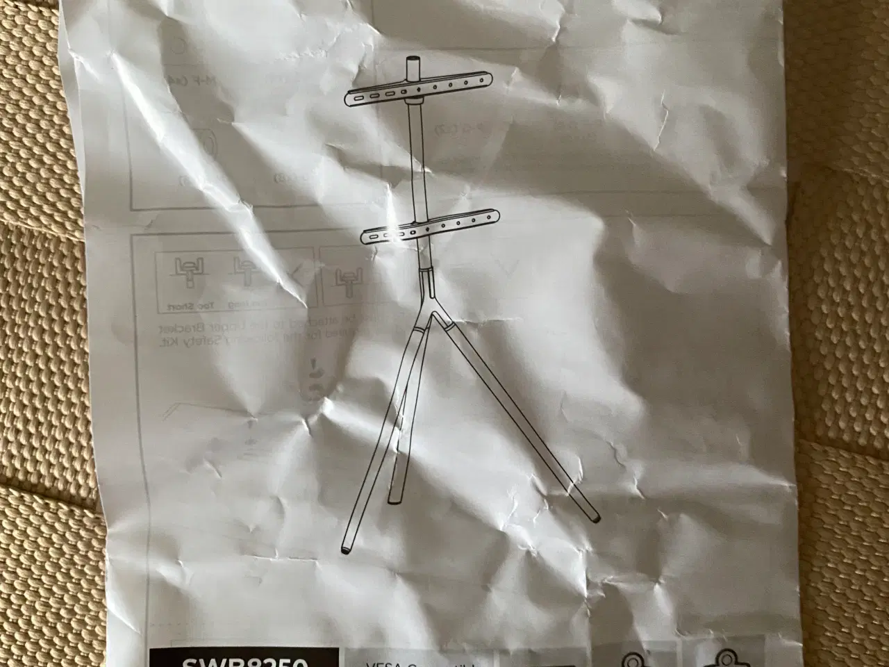 Billede 3 - Sinox TV gulvstand og soundbar beslag