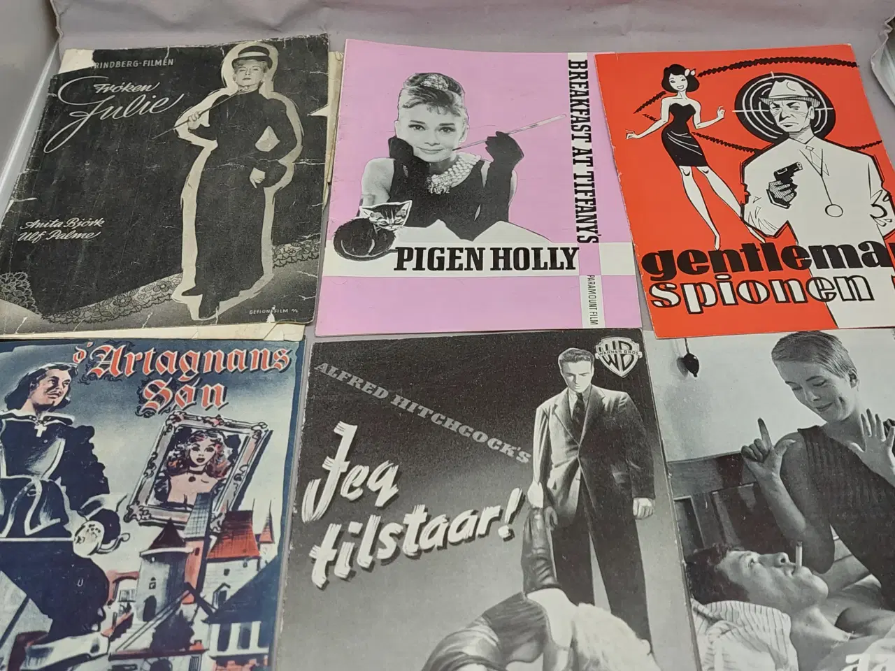 Billede 3 - Lot 60 stk. gamle biograf programmer