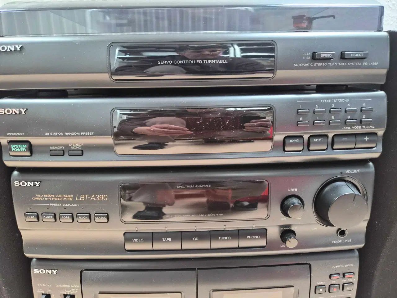 Billede 3 - Stereoanlæg med pladespiller