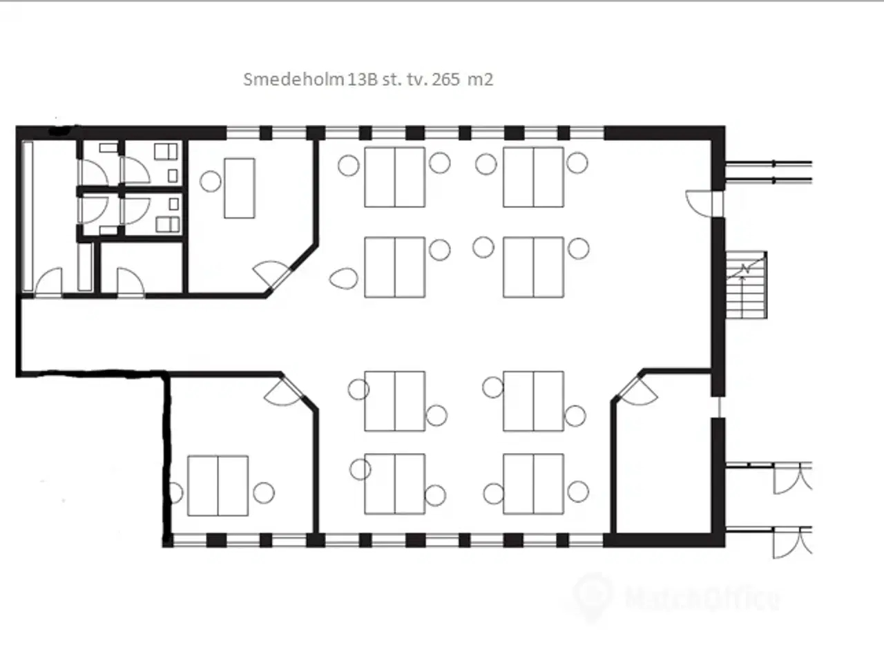 Billede 8 - Pæne kontorer til leje