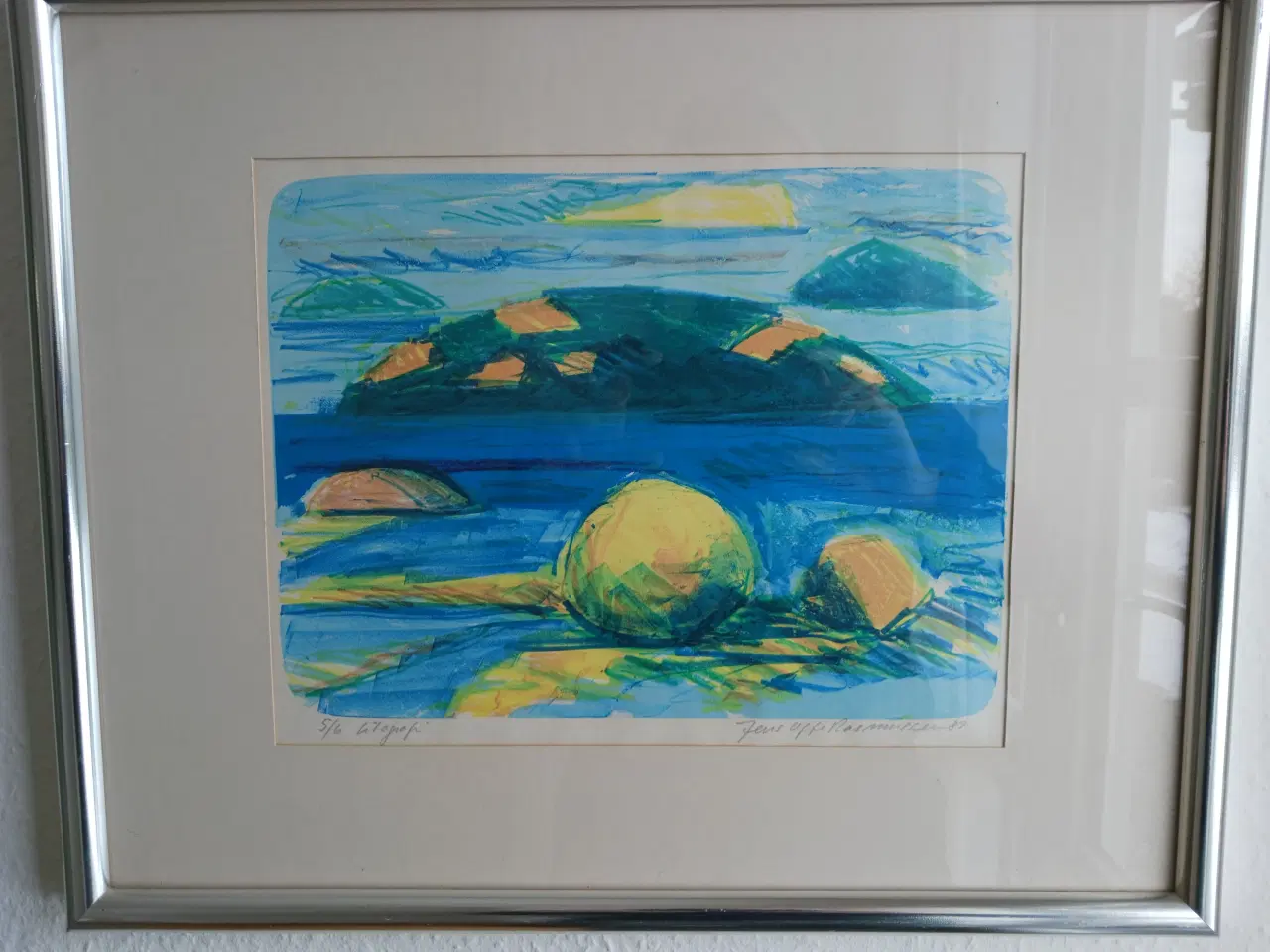 Billede 1 - Jens Uffe Rasmussen litografi