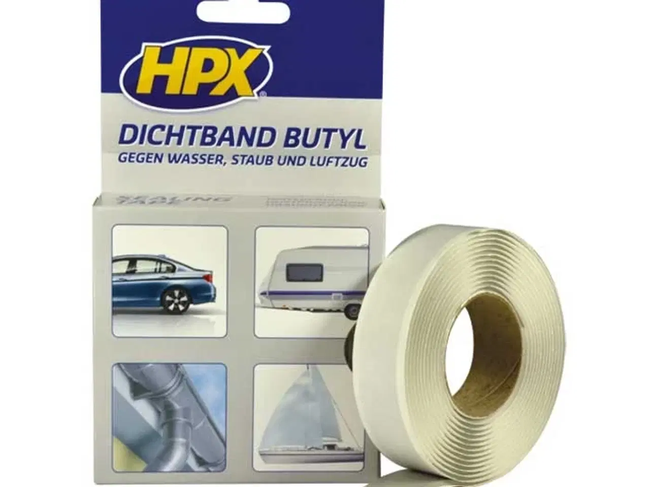 Billede 1 - HPX butyl sealing tape grå 20mmx3m