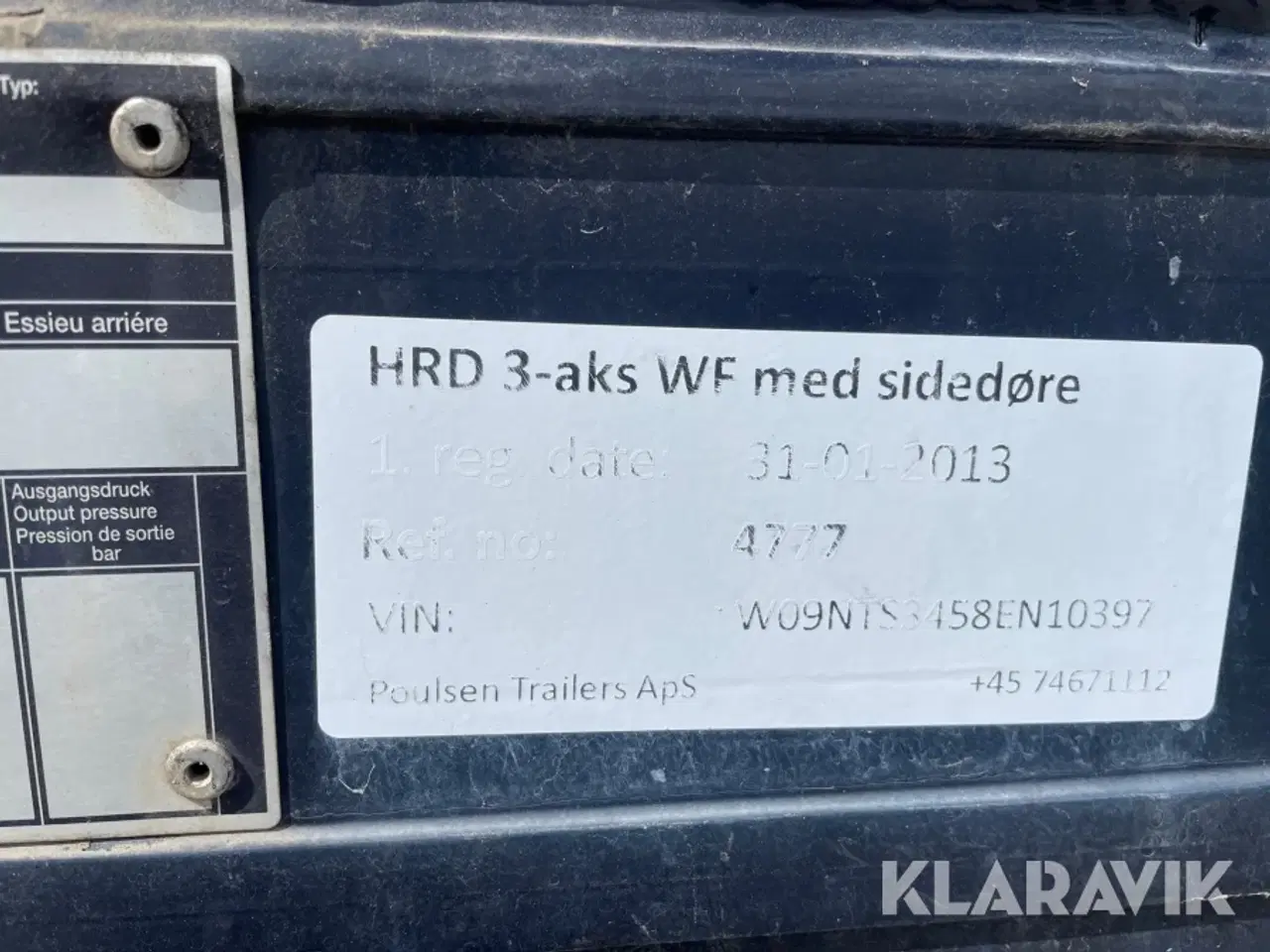 Billede 11 - Walking floor semi-trailer HRD NTS 3 akslet