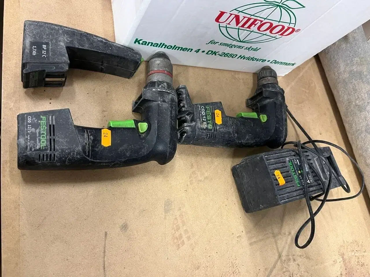 Billede 1 - 2 Akku boremaskiner  FESTOOL CDD 12