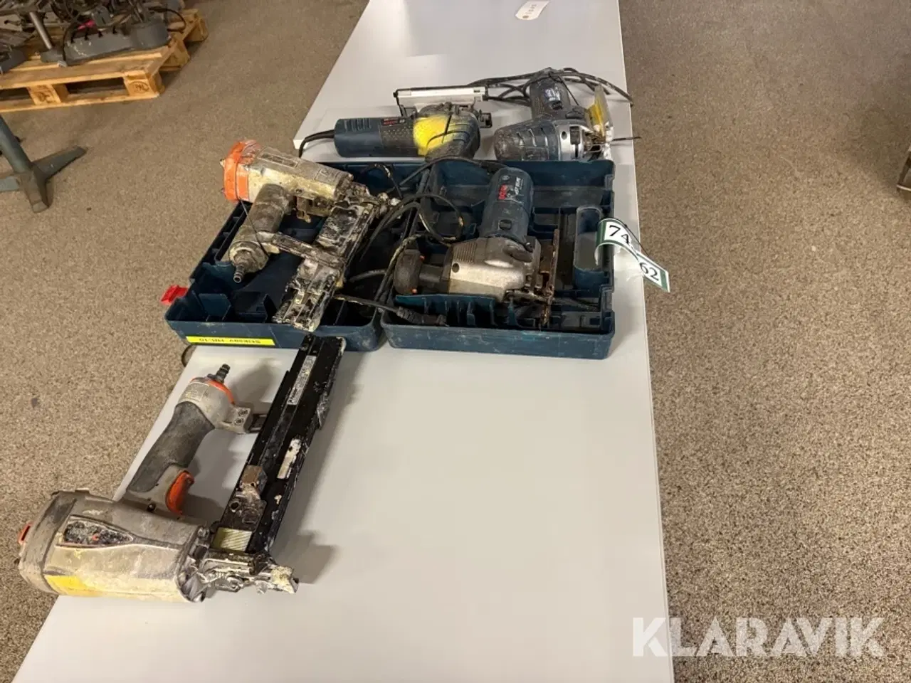 Billede 4 - Samlet lot med værktøj Bosch, Paslode - 5 enheder