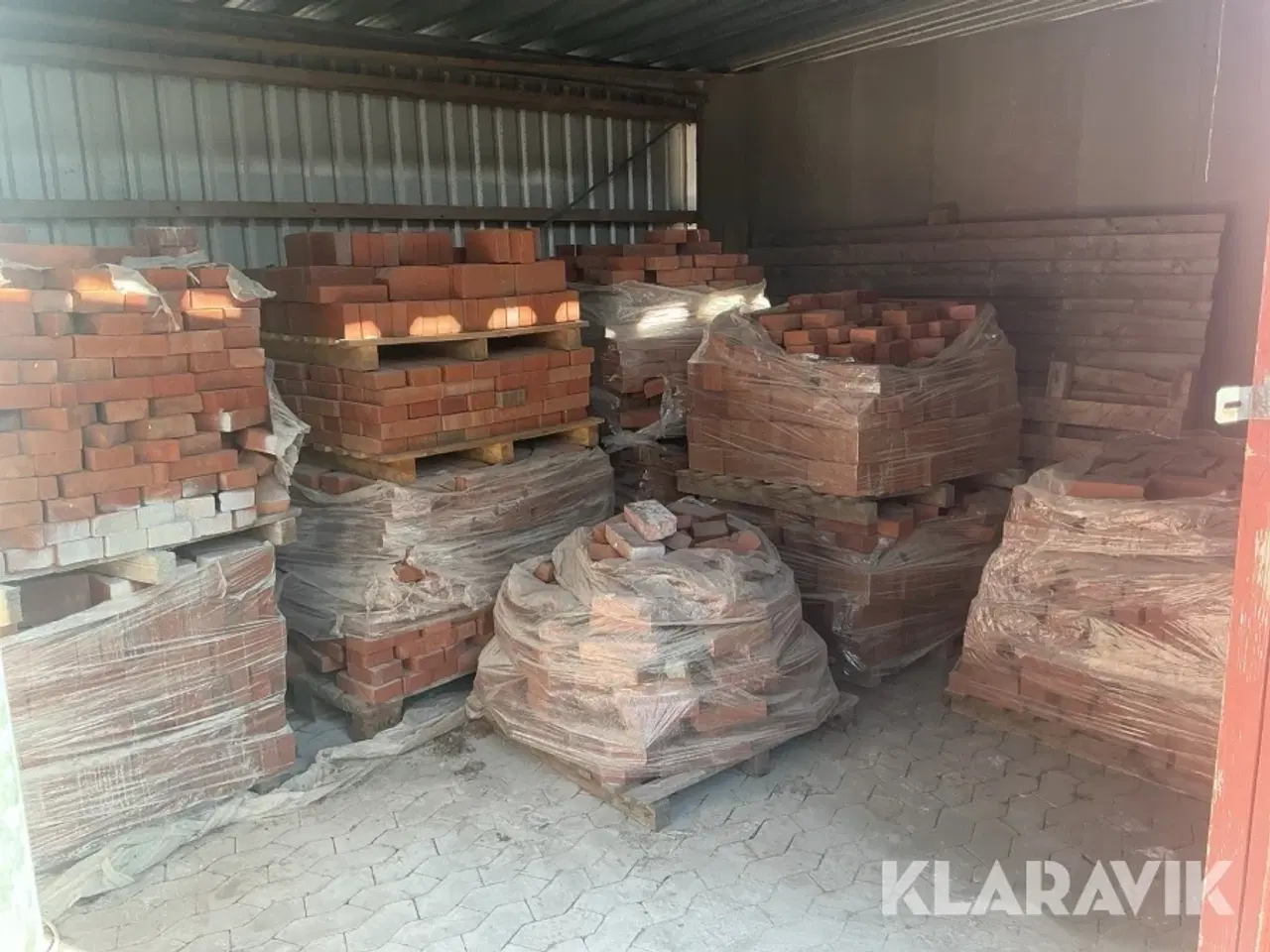 Billede 1 - Belægningssten Røde Gørding mere end 2000 hele sten og diverse tilskårne