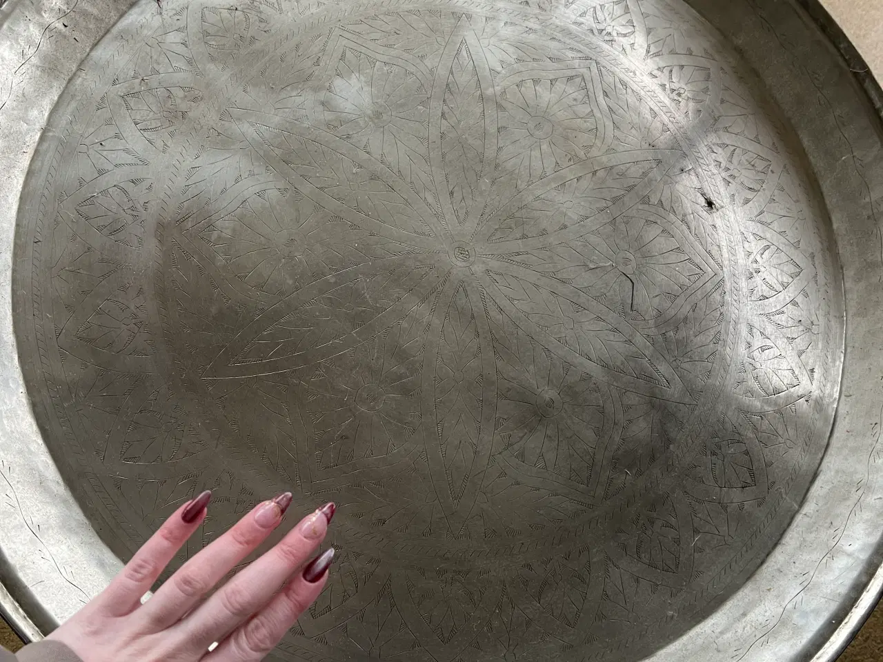 Billede 3 - Messingbord