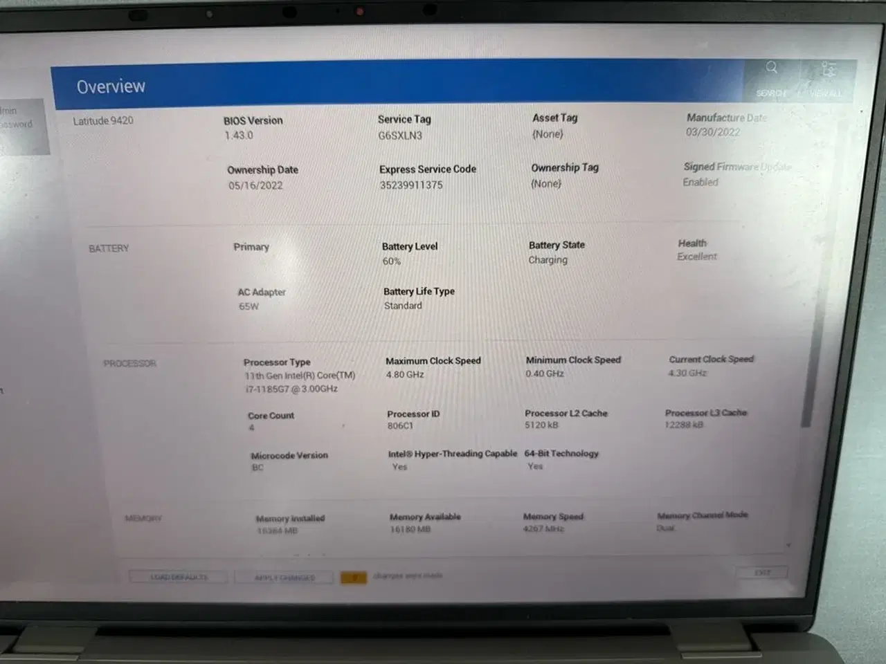 Billede 3 - Bærbar computer DELL Latitude 9420