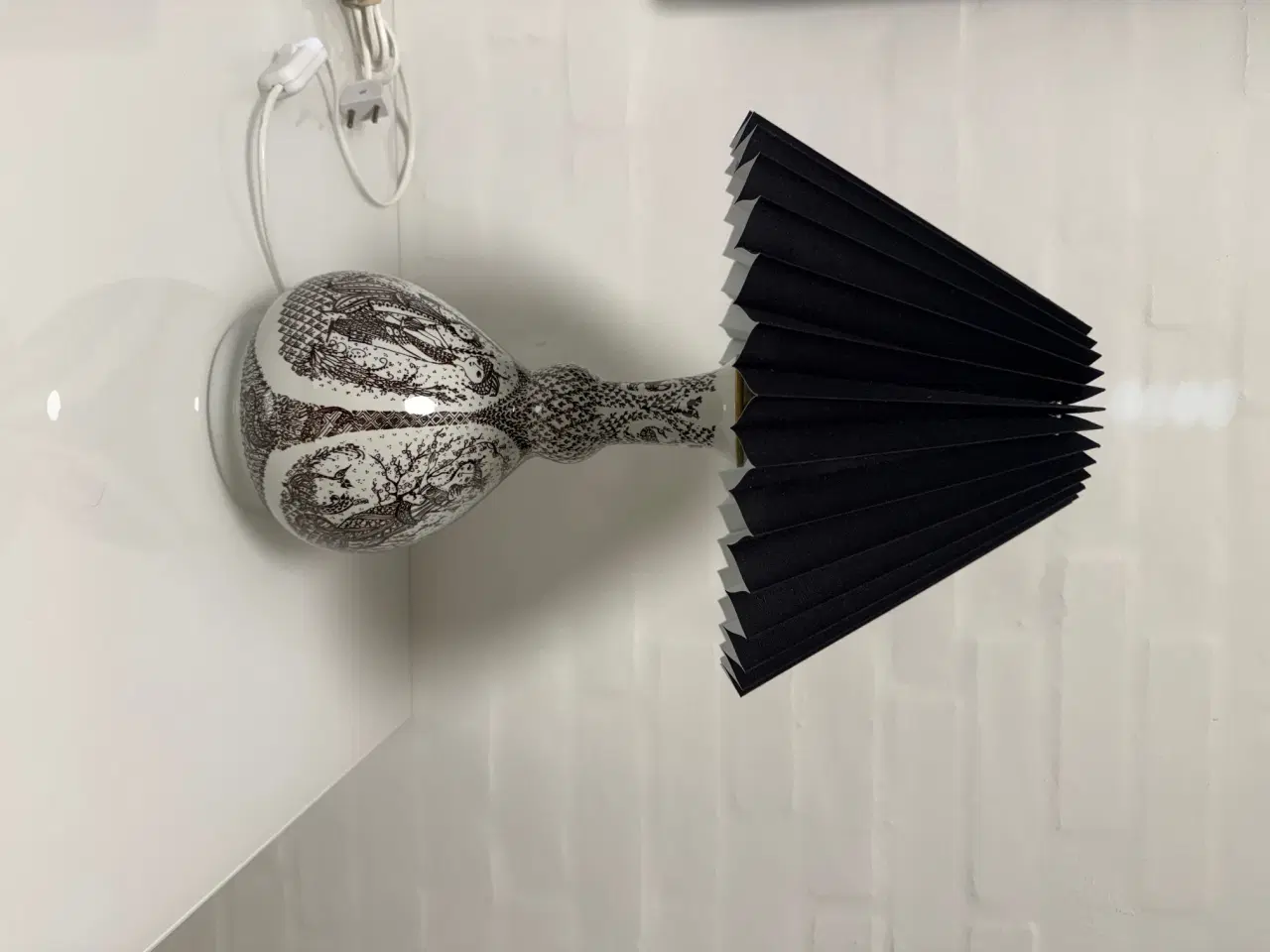 Billede 1 - Bjørn Winblad bordlampe med sort skærm