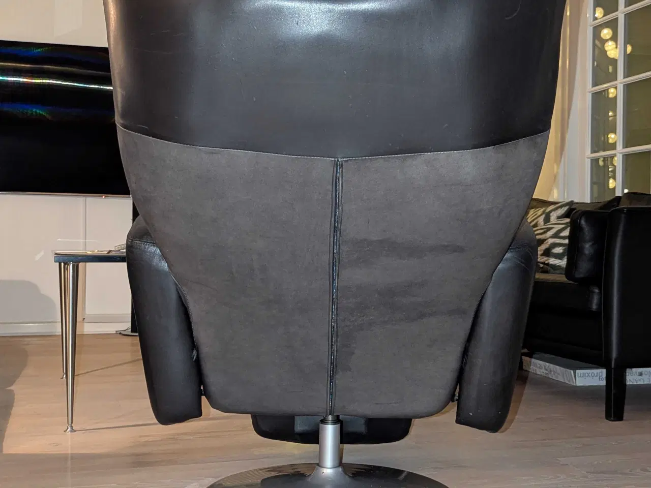 Billede 2 - Hjort Knudsen læder lænestol 