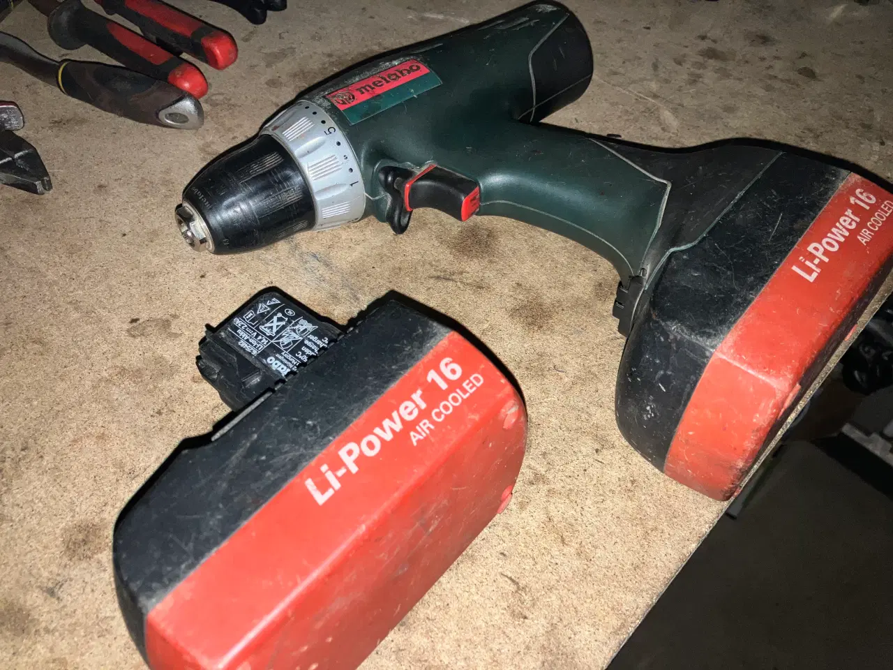 Billede 2 - Metabo Boremaskine 2 batterier og oplader