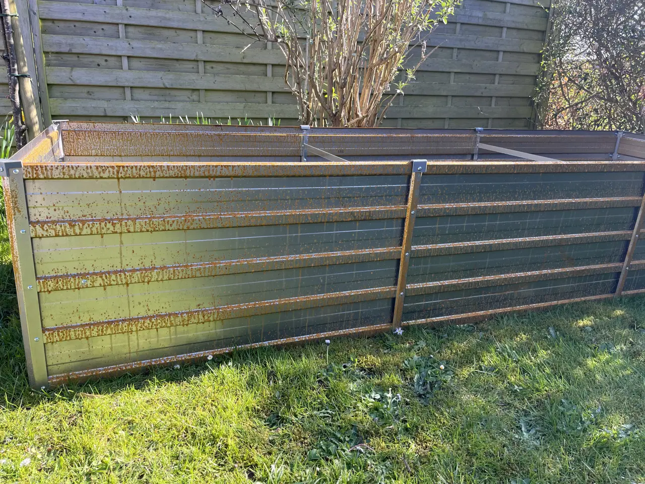 Billede 1 - Højbed i cortenstål 