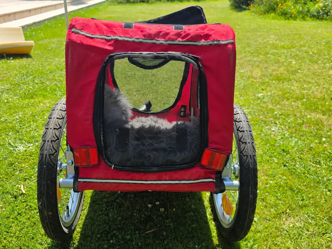 Billede 3 - Trixie Hunde cykeltrailer - Small 38 x 37 x 58 cm 