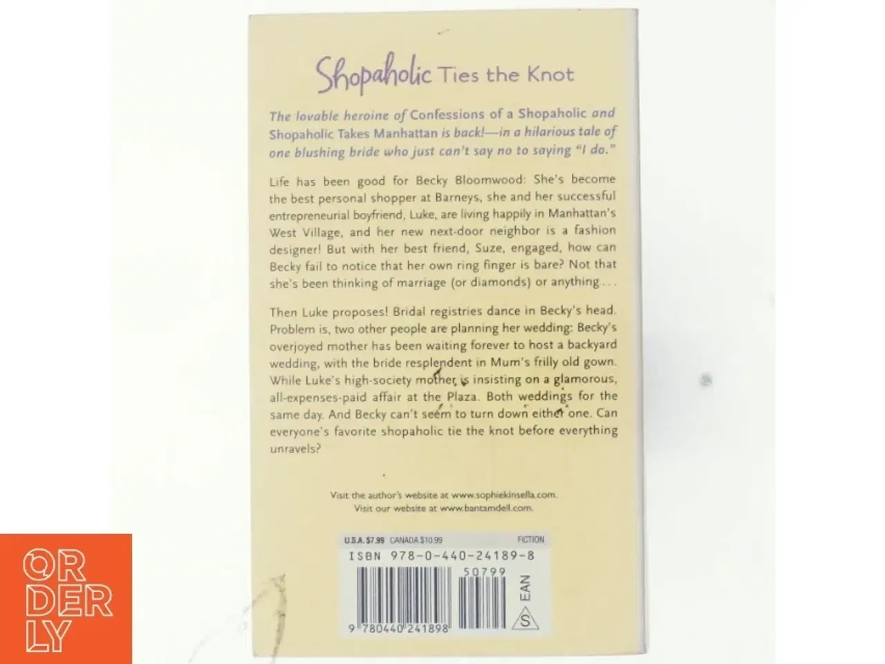 Billede 3 - Shopaholic ties the knot af Sophie Kinsella (Bog)