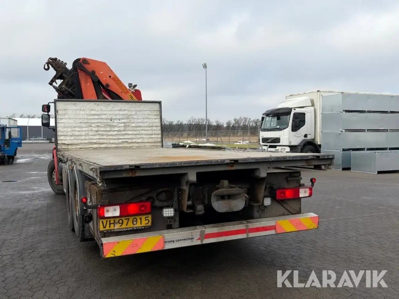 Billede 4 - Lastbil Renault Premium 24C med 21 meter Palfinger kran
