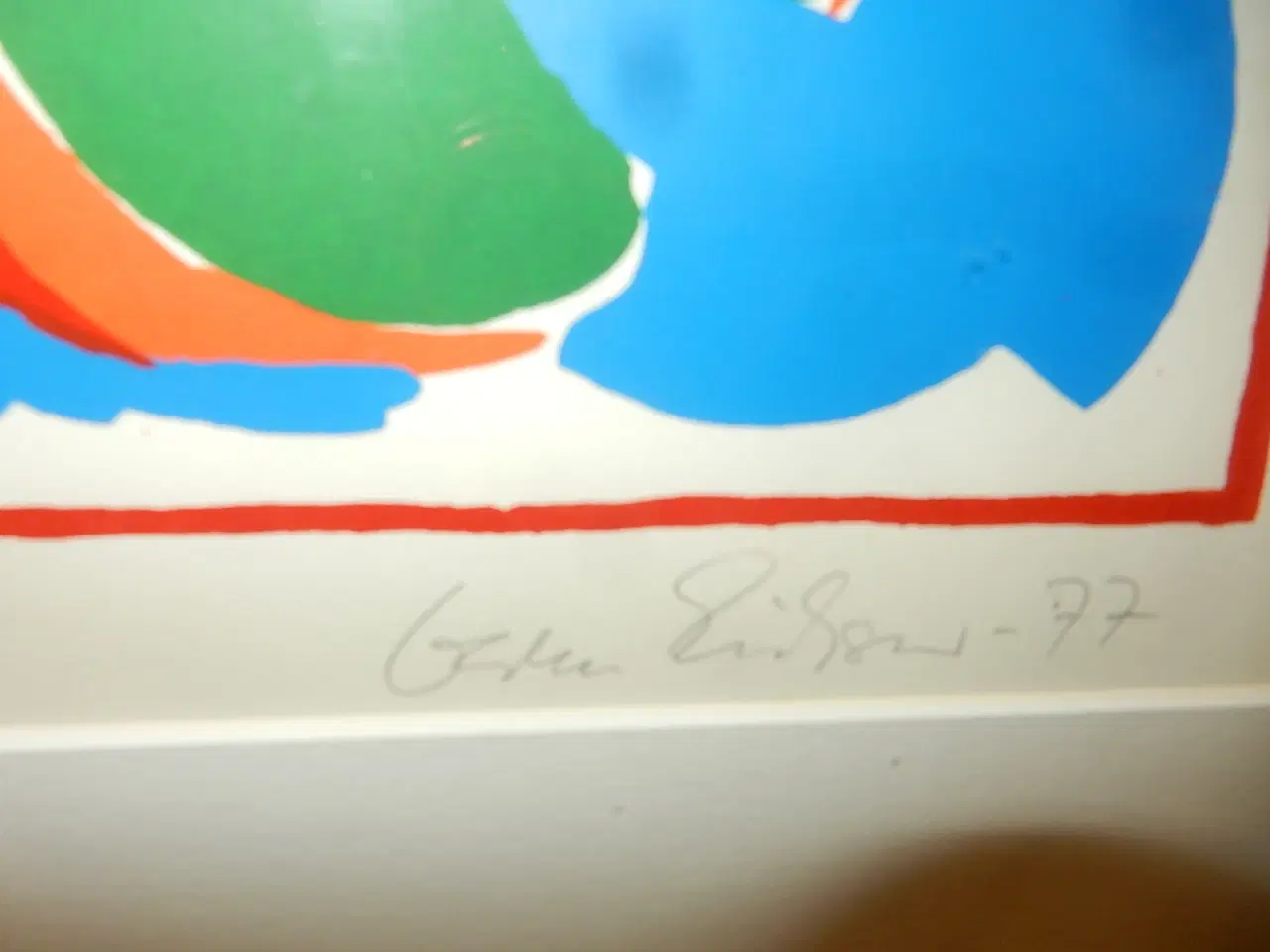 Billede 3 - Litografi af Gorm Eriksen