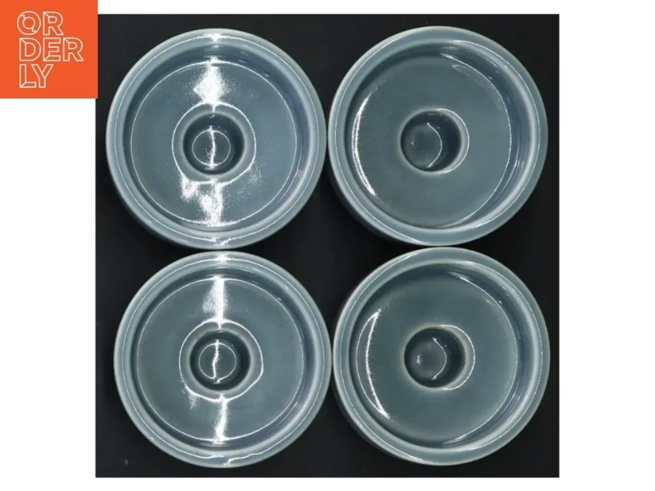 Billede 2 - Vintage lysestager (str. Ø 7x4 cm)