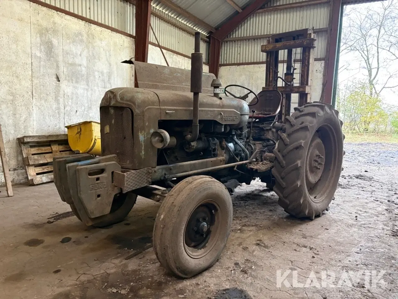 Billede 1 - Veterantraktor Forson Major med lift