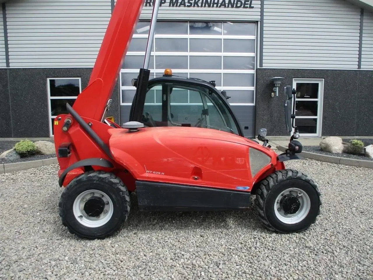 Billede 12 - Manitou MT 625H COMFORT Dansk maskine, med hydrauliske pallegafler.