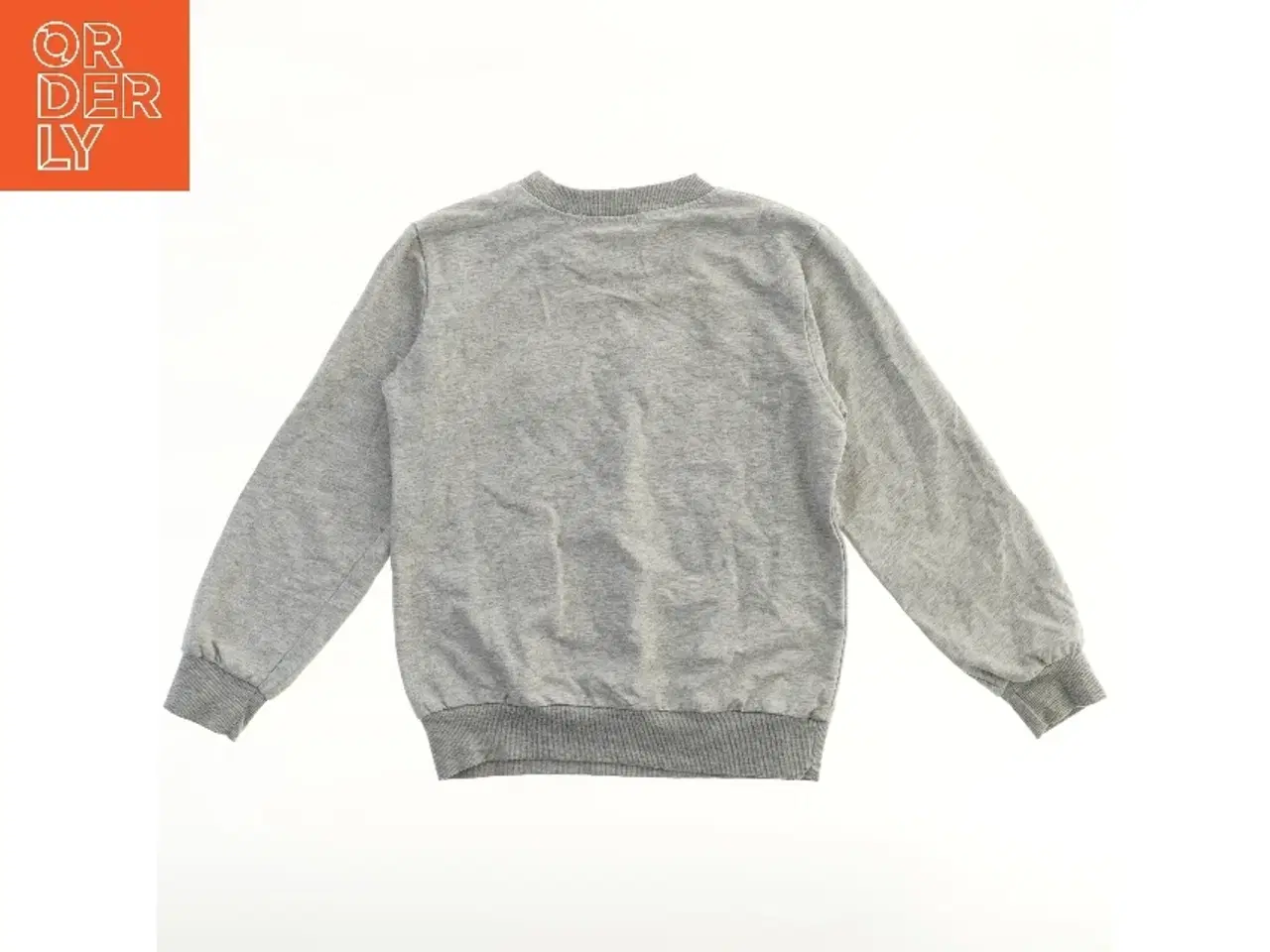 Billede 1 - Grå sweatshirt med print (str. 116)