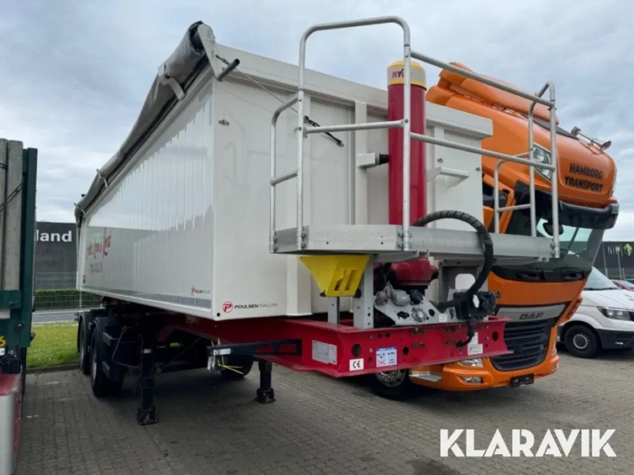 Billede 3 - Trailer Lagendorf SKA20-7,85M City med tippelad