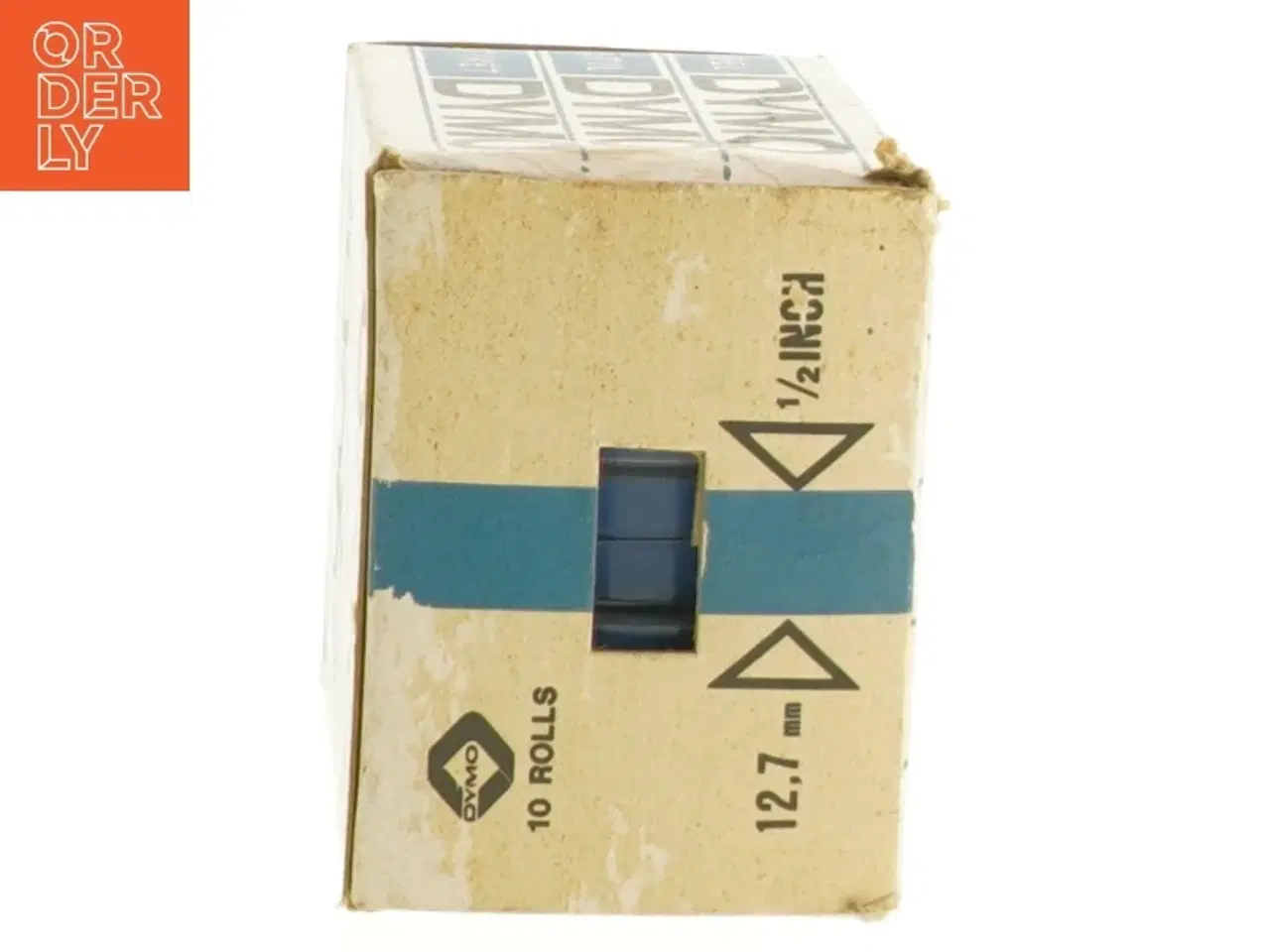 Billede 2 - Vintage Dymo Prægemaskine Tape fra Dymo (str. 8 stykker)
